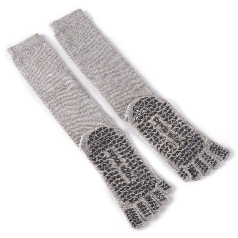 High Tube Five Finger Yoga Pilates Socks - Active Journey