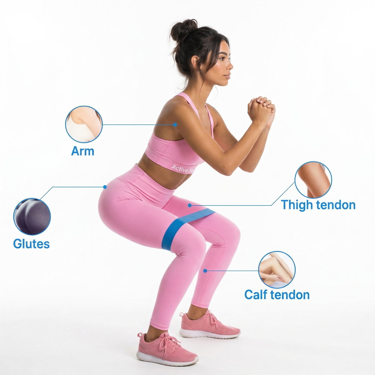 Elastic Booty Resistance Bands