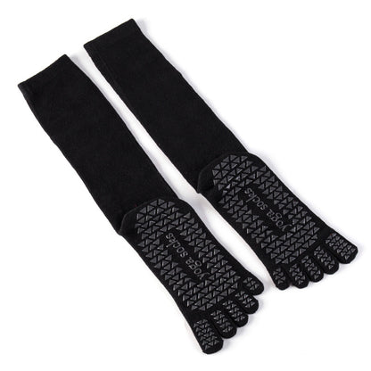 High Tube Five Finger Yoga Pilates Socks