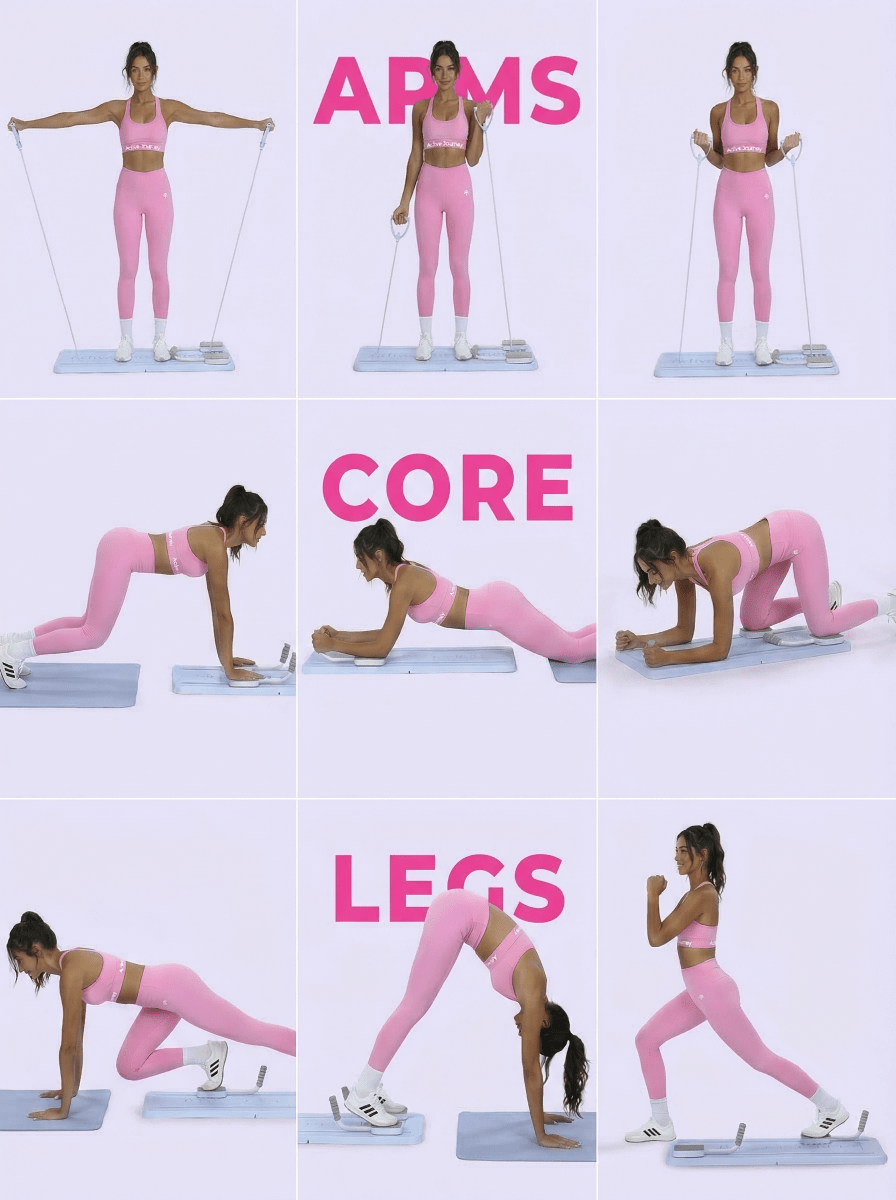 "The 10-Minute Home Pilates Board For Women Who've Tried Everything Else" - Active Journey