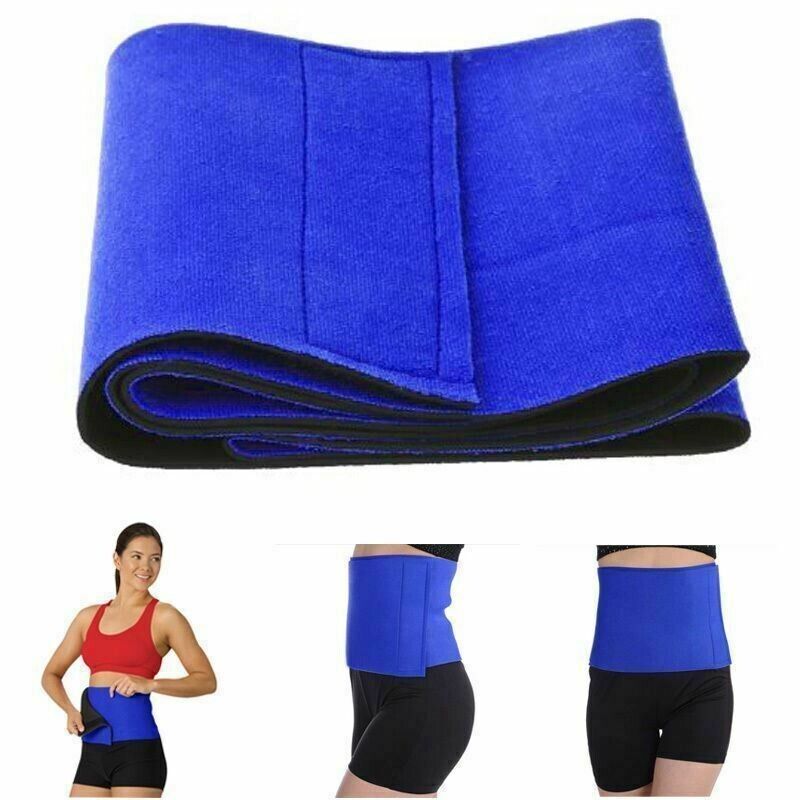 Waist Trimmer Belt Sweat Band Wrap Ab Stomach Weight Loss Fat Burner Slimming - Active Journey