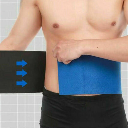 Waist Trimmer Belt Sweat Band Wrap Ab Stomach Weight Loss Fat Burner Slimming - Active Journey