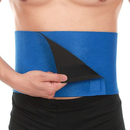 Waist Trimmer Belt Sweat Band Wrap Ab Stomach Weight Loss Fat Burner Slimming - Active Journey