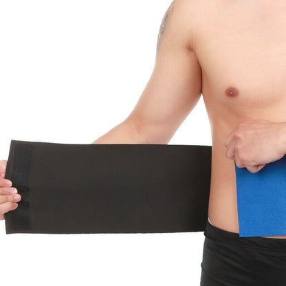 Waist Trimmer Belt Sweat Band Wrap Ab Stomach Weight Loss Fat Burner Slimming - Active Journey