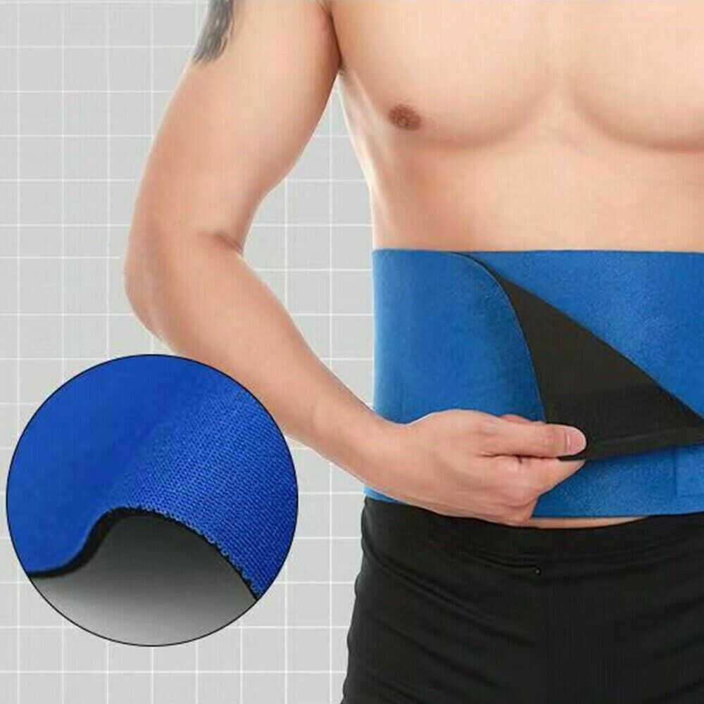 Waist Trimmer Belt Sweat Band Wrap Ab Stomach Weight Loss Fat Burner Slimming - Active Journey